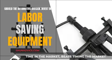 Labor-Saving Equipment: Worth the Investment for Automotive Division?