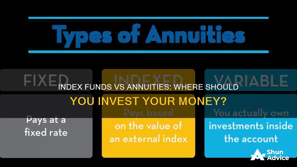 should we invest in index funds or annuities