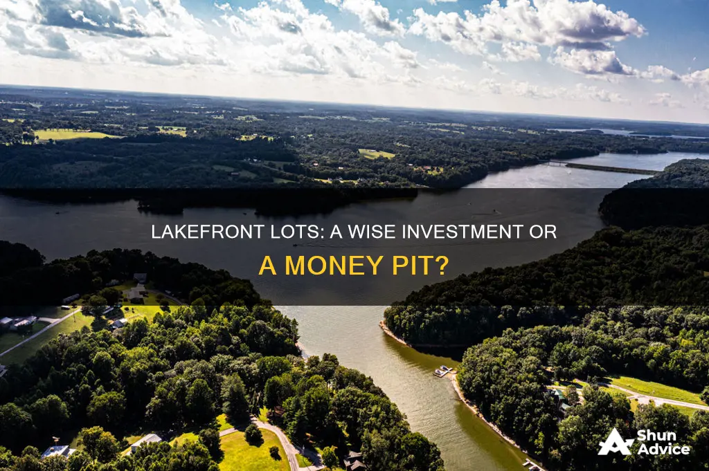 should you buy a lot by a lake for investment