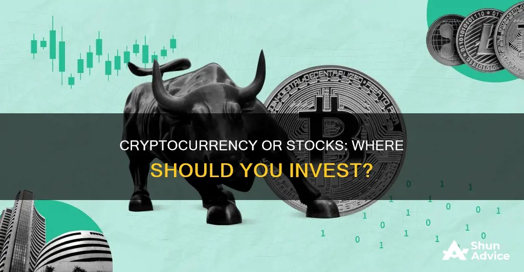 should you invest in cryptocurrency or stocks