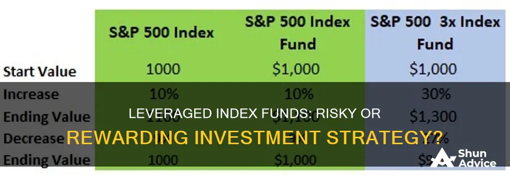 should you invest in index funds with leverage