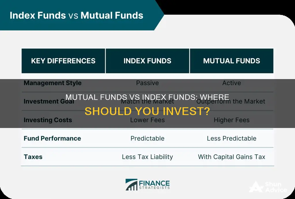 should you invest in mutual funds or index funds