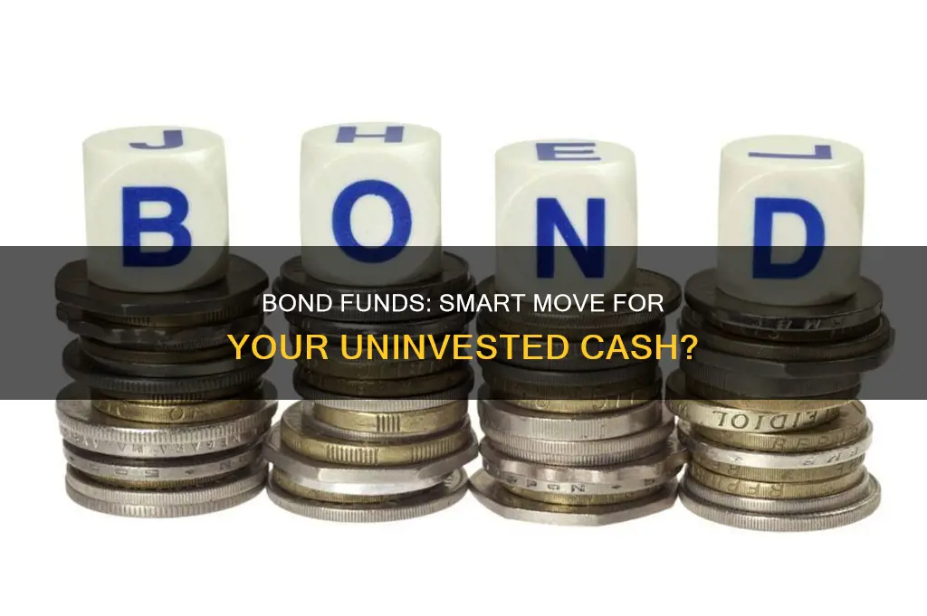 should you invest your uninvested cash in a bond fund