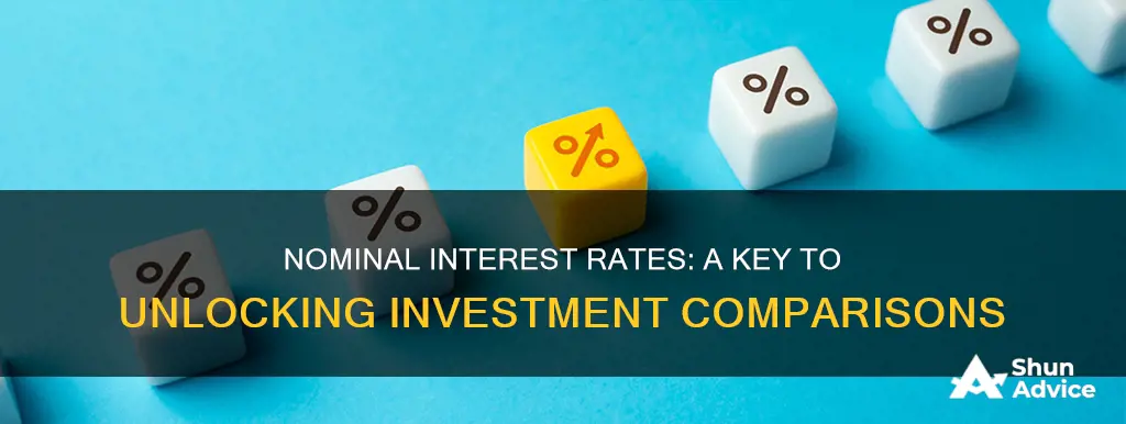 should you use nominal interest rate to compare investments