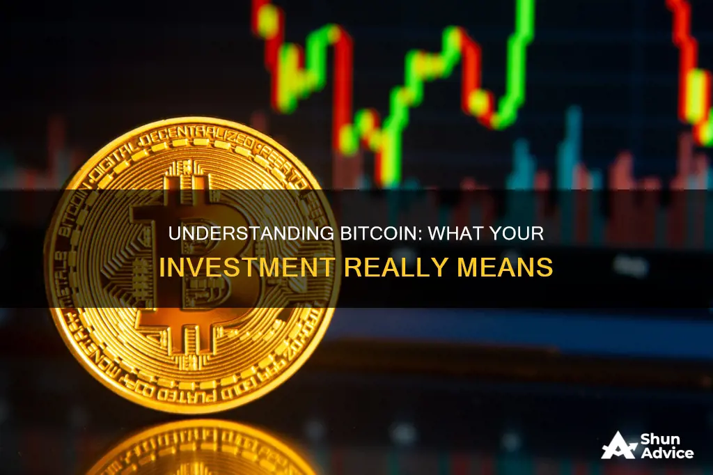 what am I investing in with bitcoin