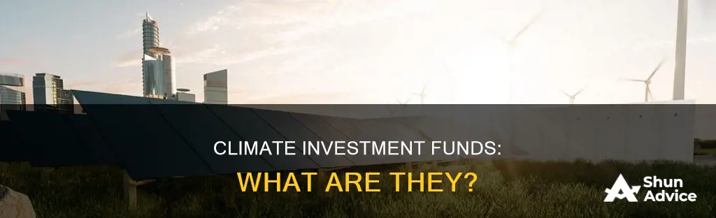 what are climate investments funds