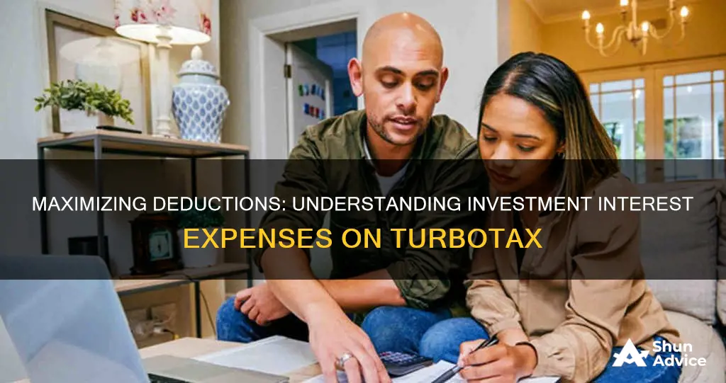 what are deductible investment interest expenses turbotax