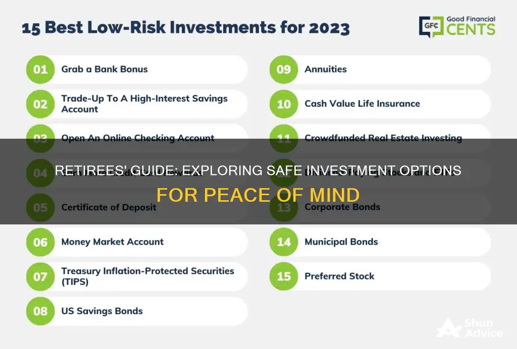 what are safe investments for retirees