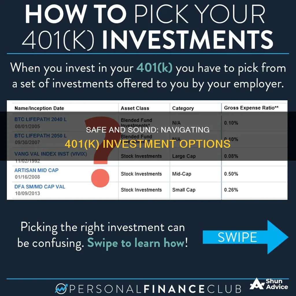 what are safe investments in 401-k