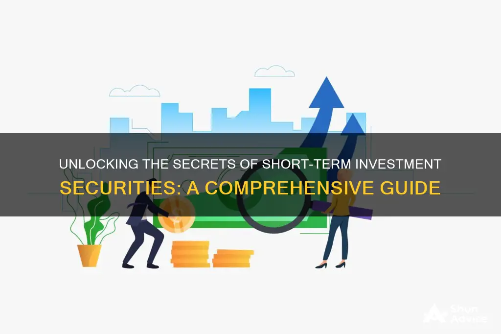 what are short term investment securities