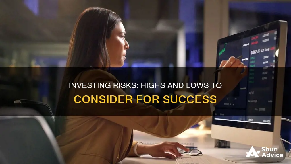 what are some high and low risk of investing