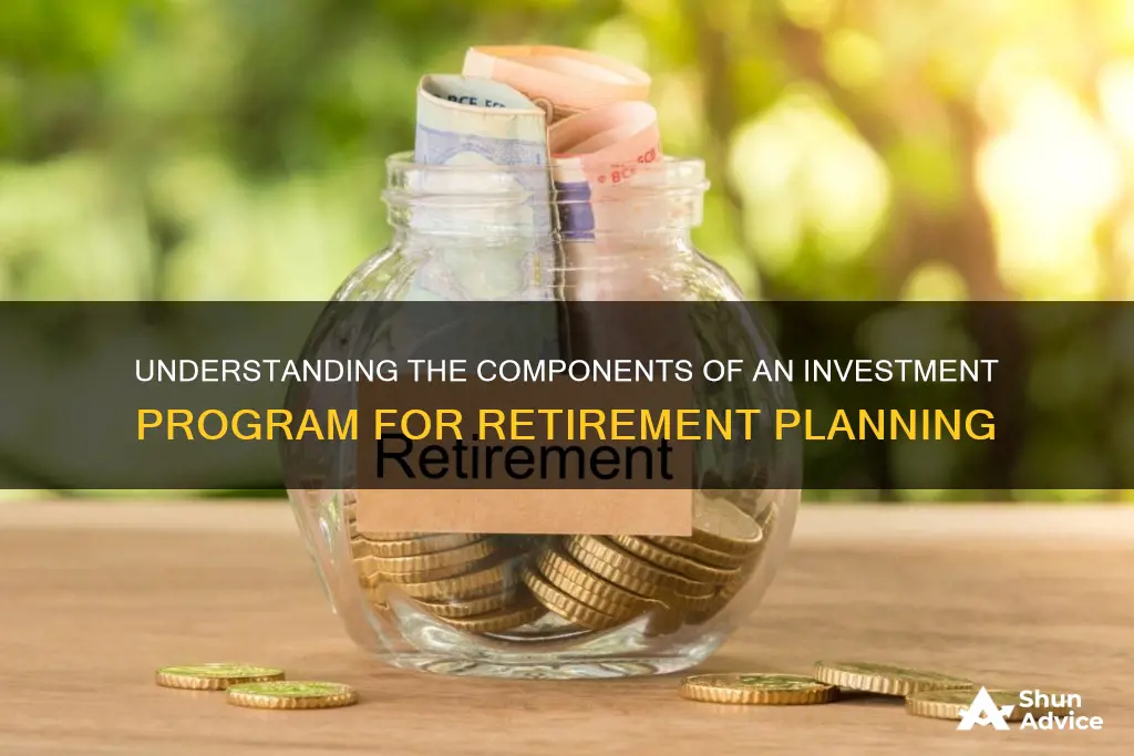 what are the components of an investment program retirement chegg