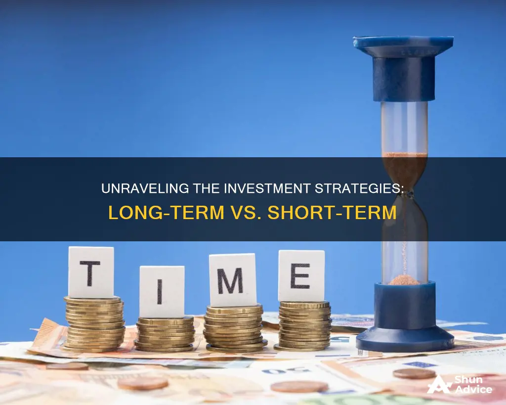 what are the differences between long and short-term investing