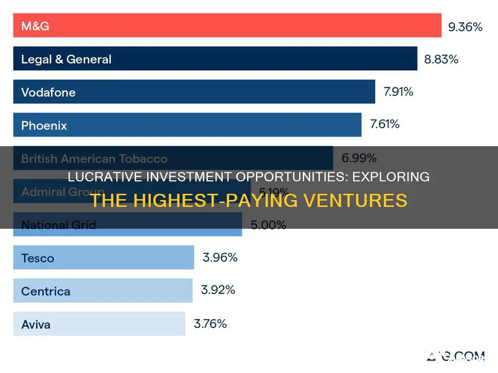 what are the highest paying investments