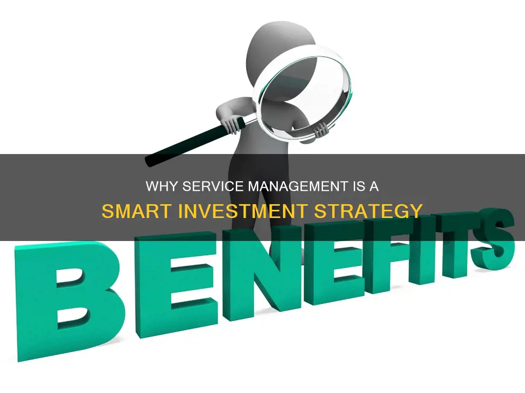 what are the reasons for investing in service management