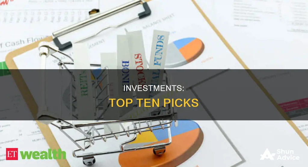 what are the top ten things people invest in