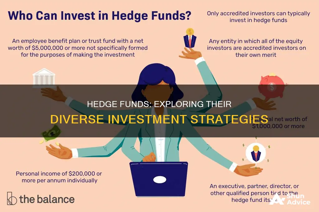 what assets do hedge funds invest in