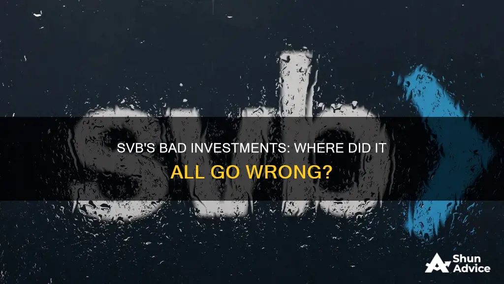 what bad investments did svb make