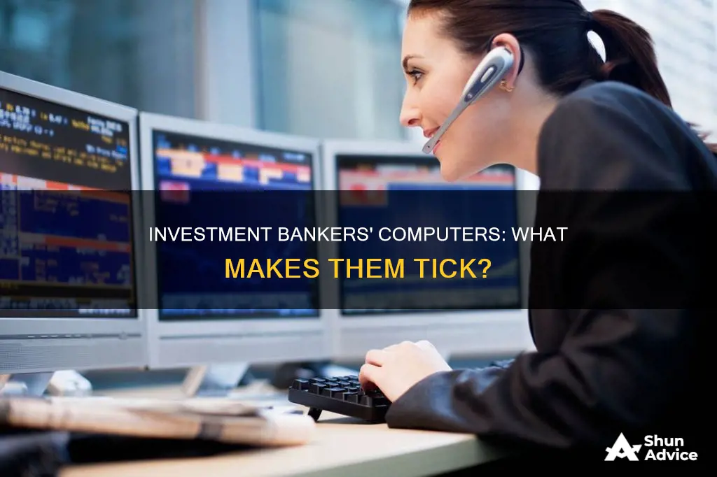 what computers do investment bankers use