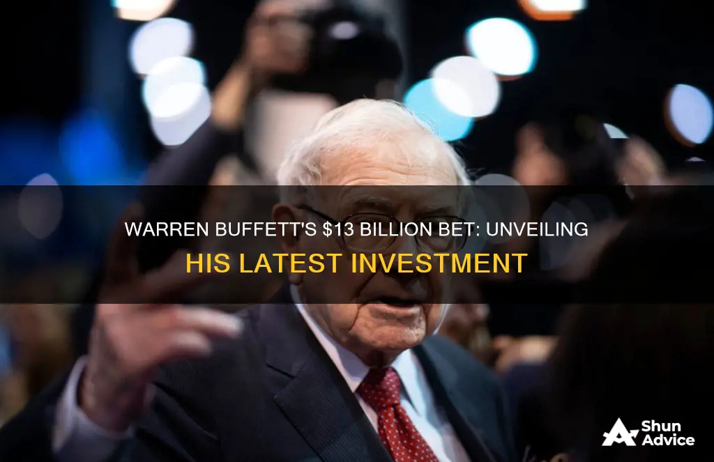 what did warren buffett invested 13 billion dollars in