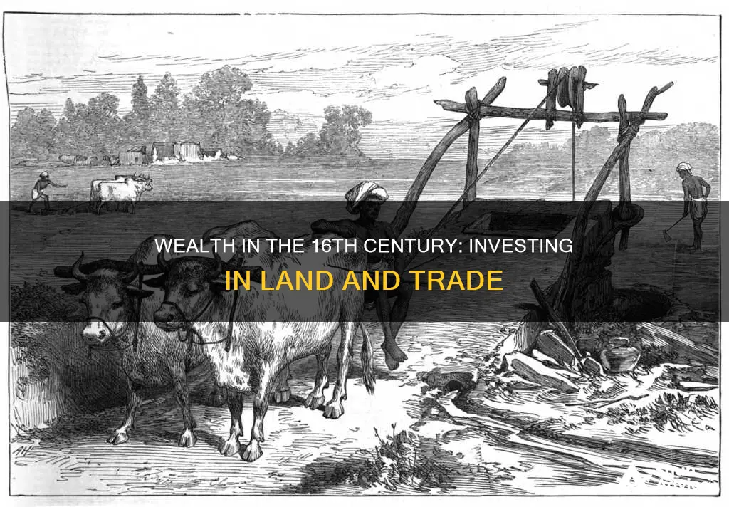 what did wealthy people invest in 16th century