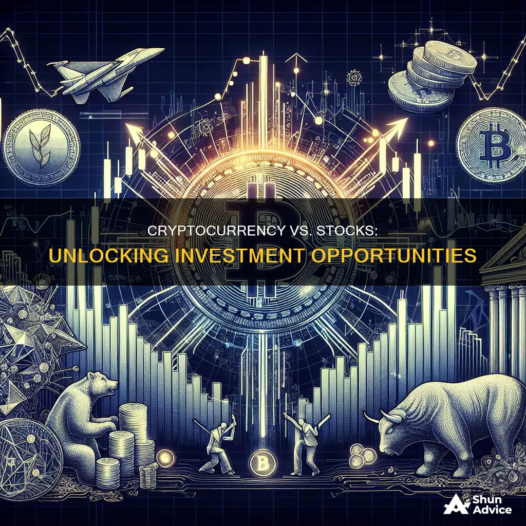 what differentiates cryptocurrencies from stock investment