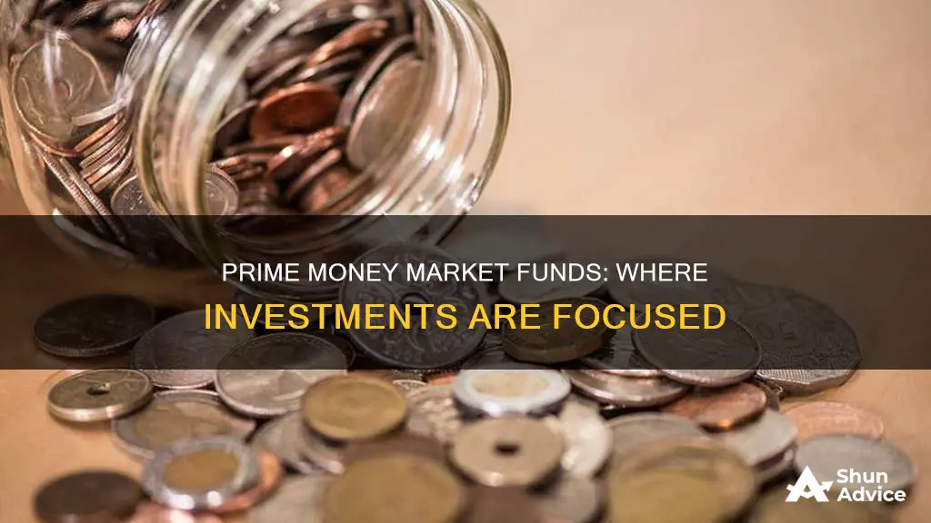 what do prime money market funds invest in