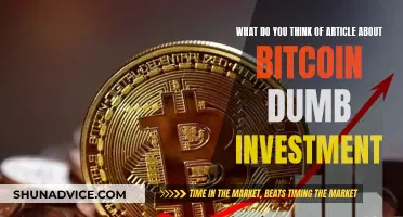 Bitcoin: Dumb Investment or Smart Bet?