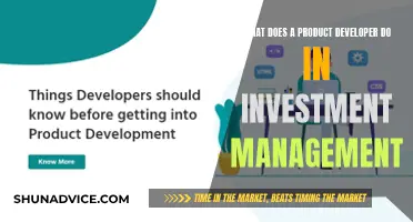 Product Developer Role in Investment Management Explained