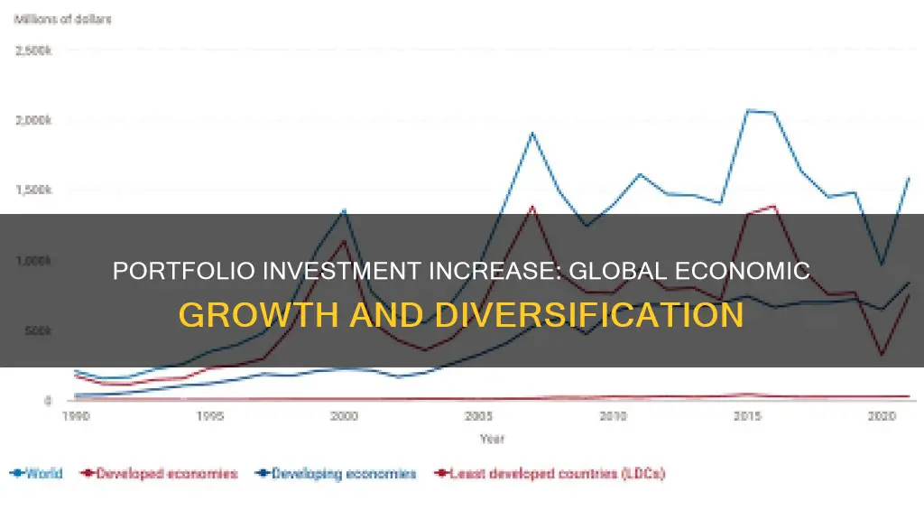 what does an increase in portfolio investment