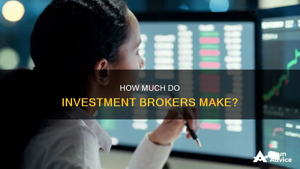 what does an investment broker make