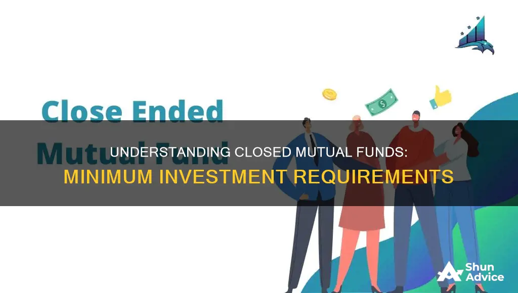 what does closed minimum investment mean in mutual fund