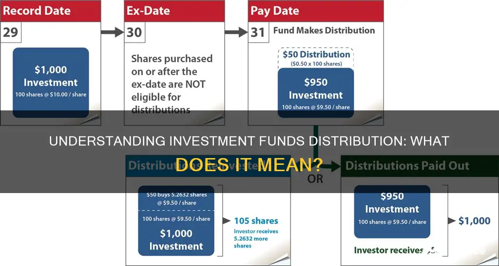 what does distribution if investment funds mean