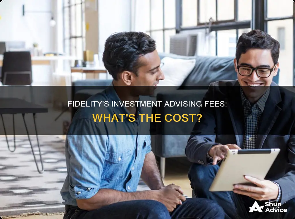 what does fidelity charge for investment advising