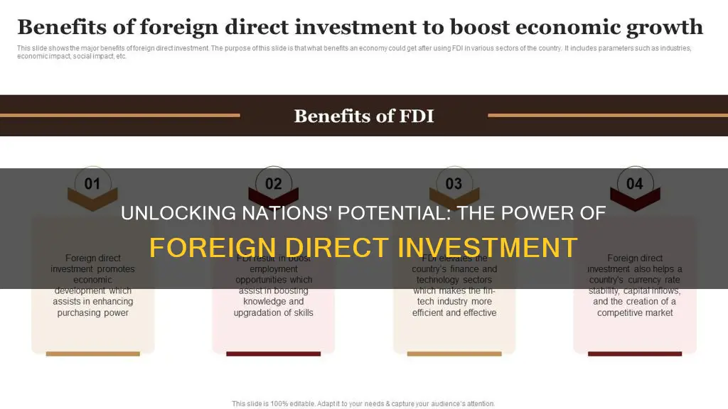 what does foreign direct investment tell about a country