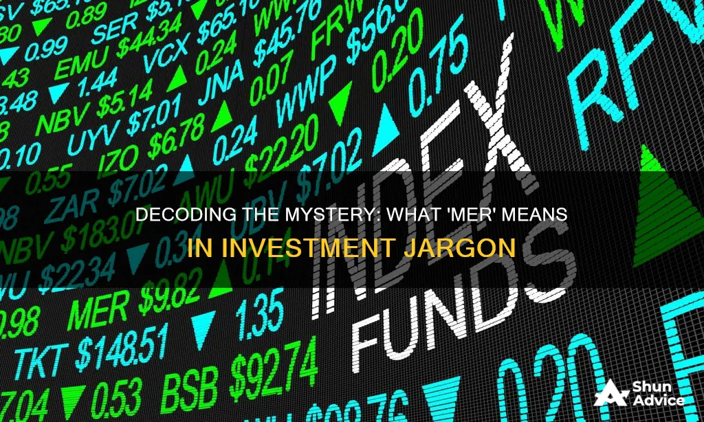 what does mer mean in investment terms