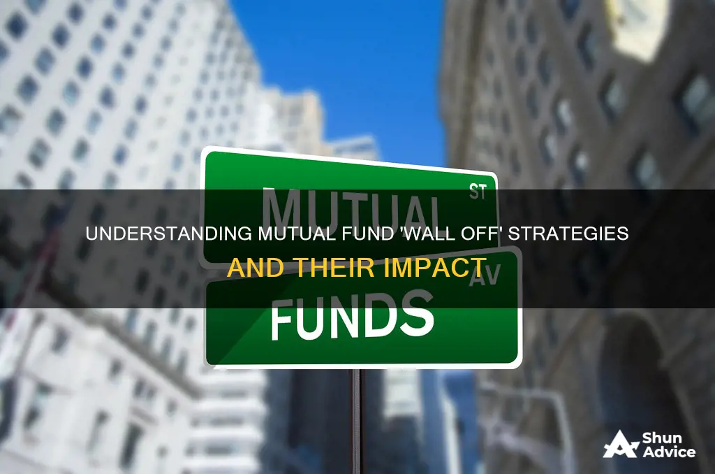 what does wall off mean in mutual fund investment