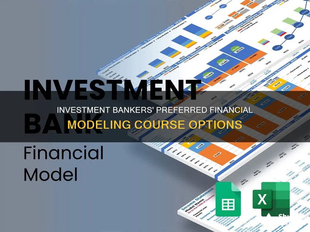 what financial modeling course is used by investment bankers