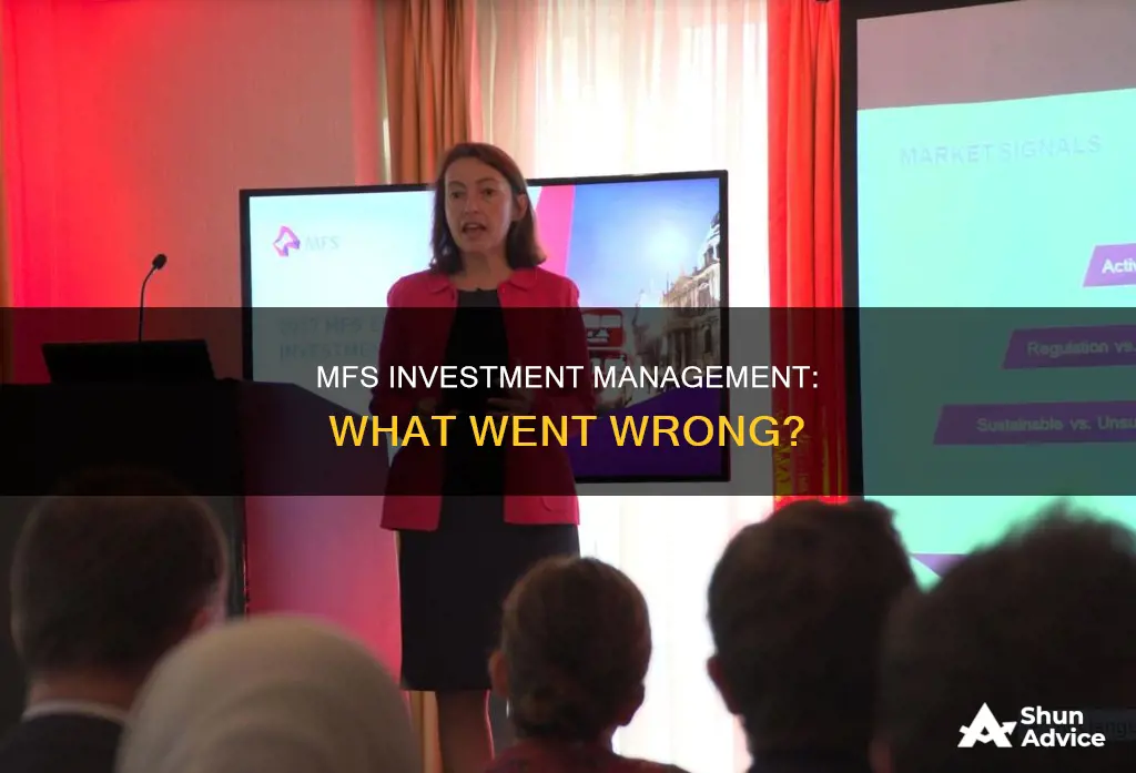 what happened to mfs investment management