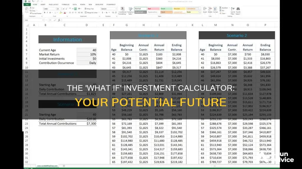 what if I had invested in fund calculator