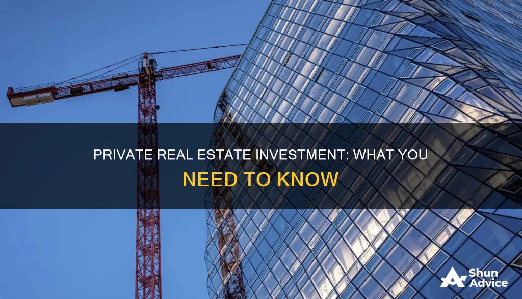 what important to know private investment fund real estate