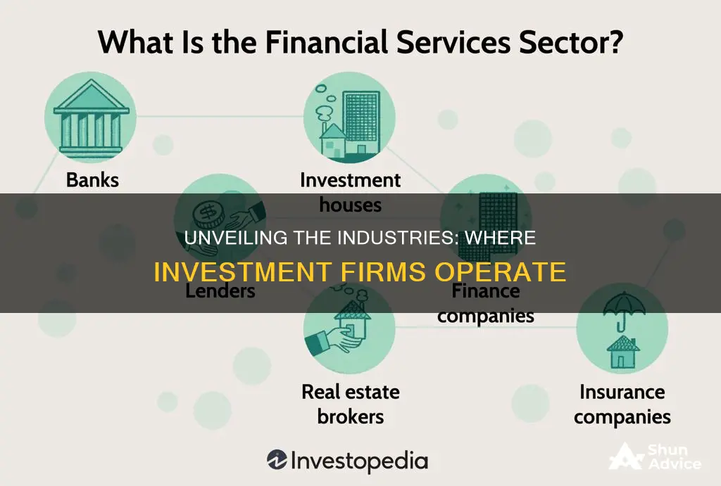 what industry do investment firms work for