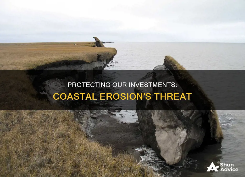 what investment and infrastructure is at risk to coastal erosion