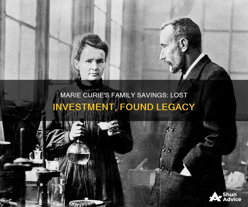 what investment did marie curie