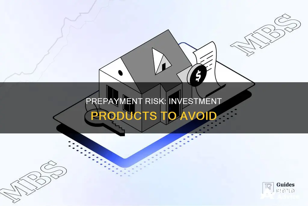 what investment products have prepayment risk