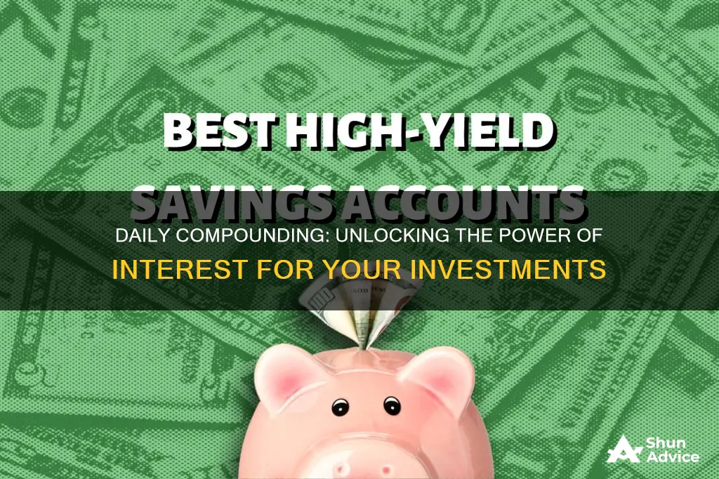 what investments compound interest daily