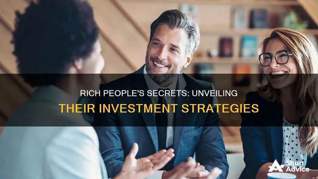 what investments to rich people make