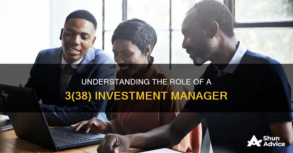 what is a 3 38 investment manager