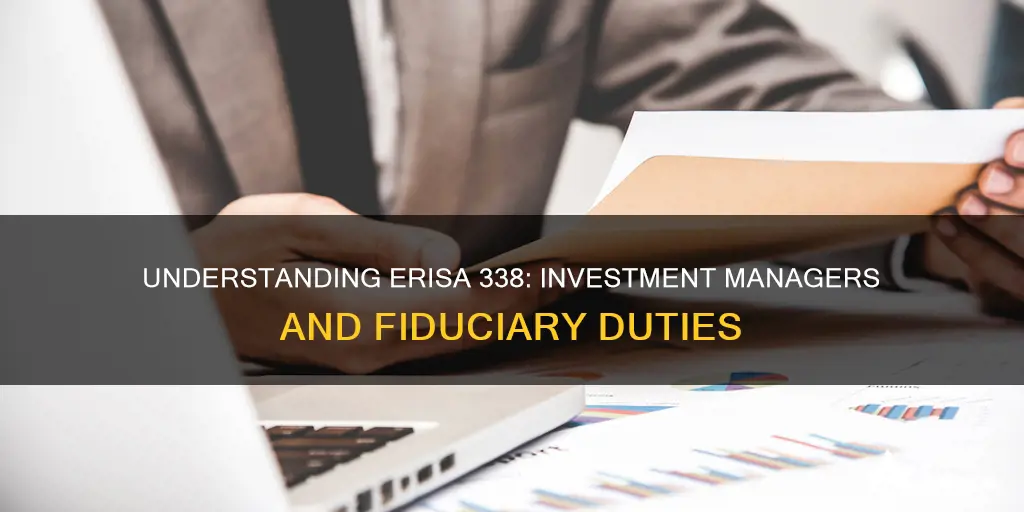 what is a erisa 338 investment manager