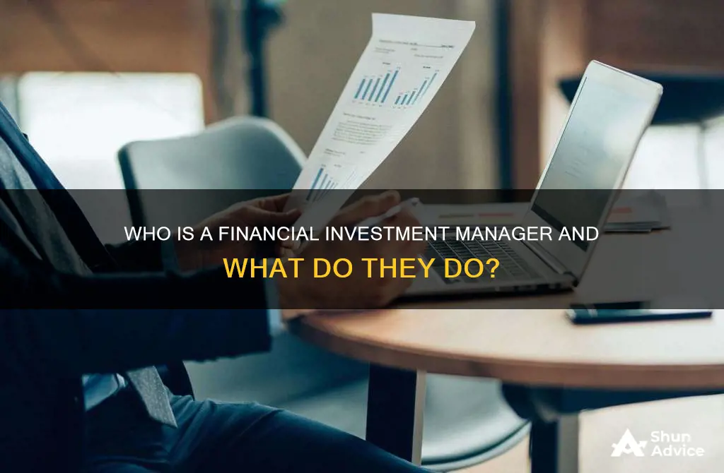 what is a financial investment manager